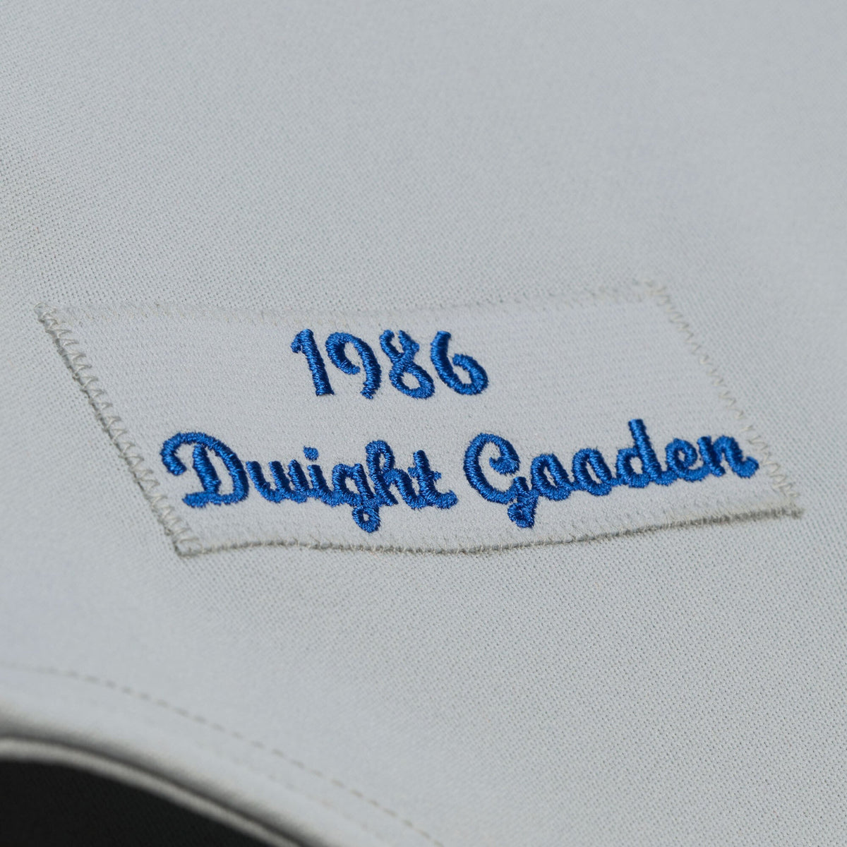 Men's New York Mets Dwight Gooden Mitchell & Ness White 1986 Authentic Jersey