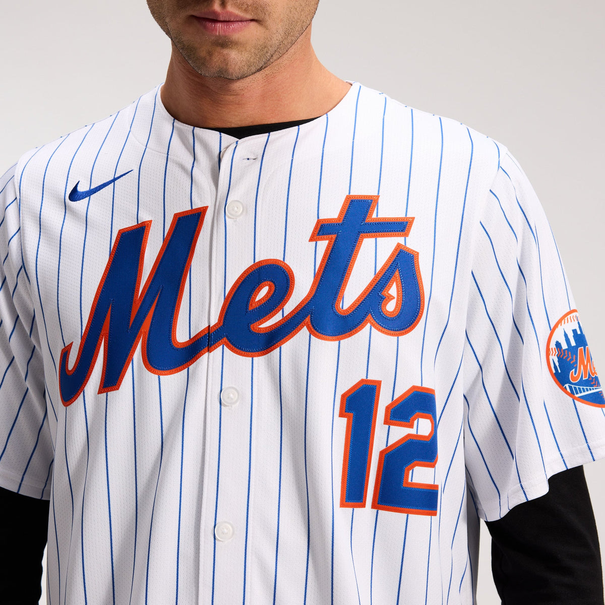 Men's New York Mets Francisco Lindor Nike Gray Road Limited Player Jersey