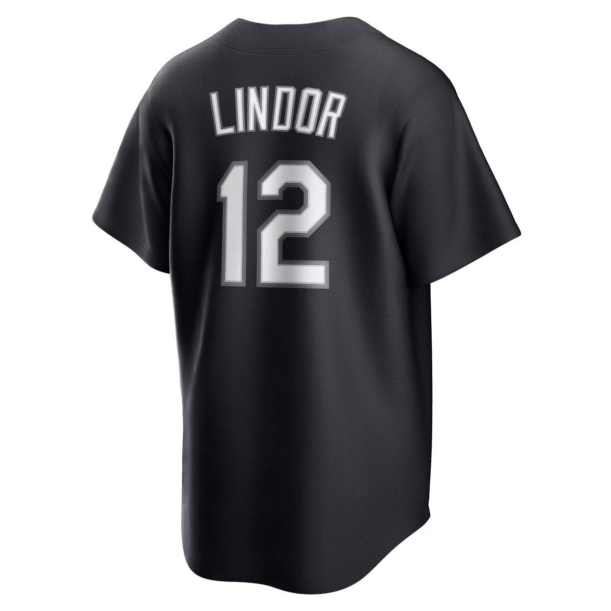 Men's New York Mets Francisco Lindor Nike Black  Replica Player Jersey