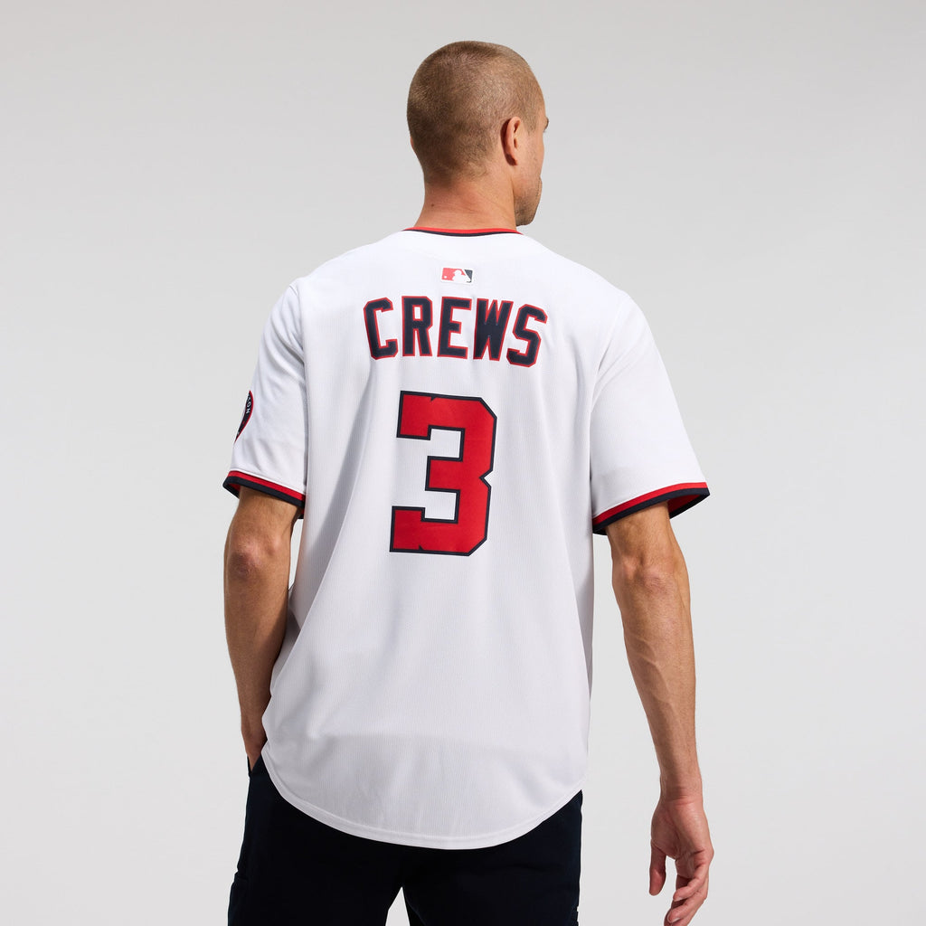 Men's Washington Nationals Dylan Crews Nike Navy Alternate Limited Jersey
