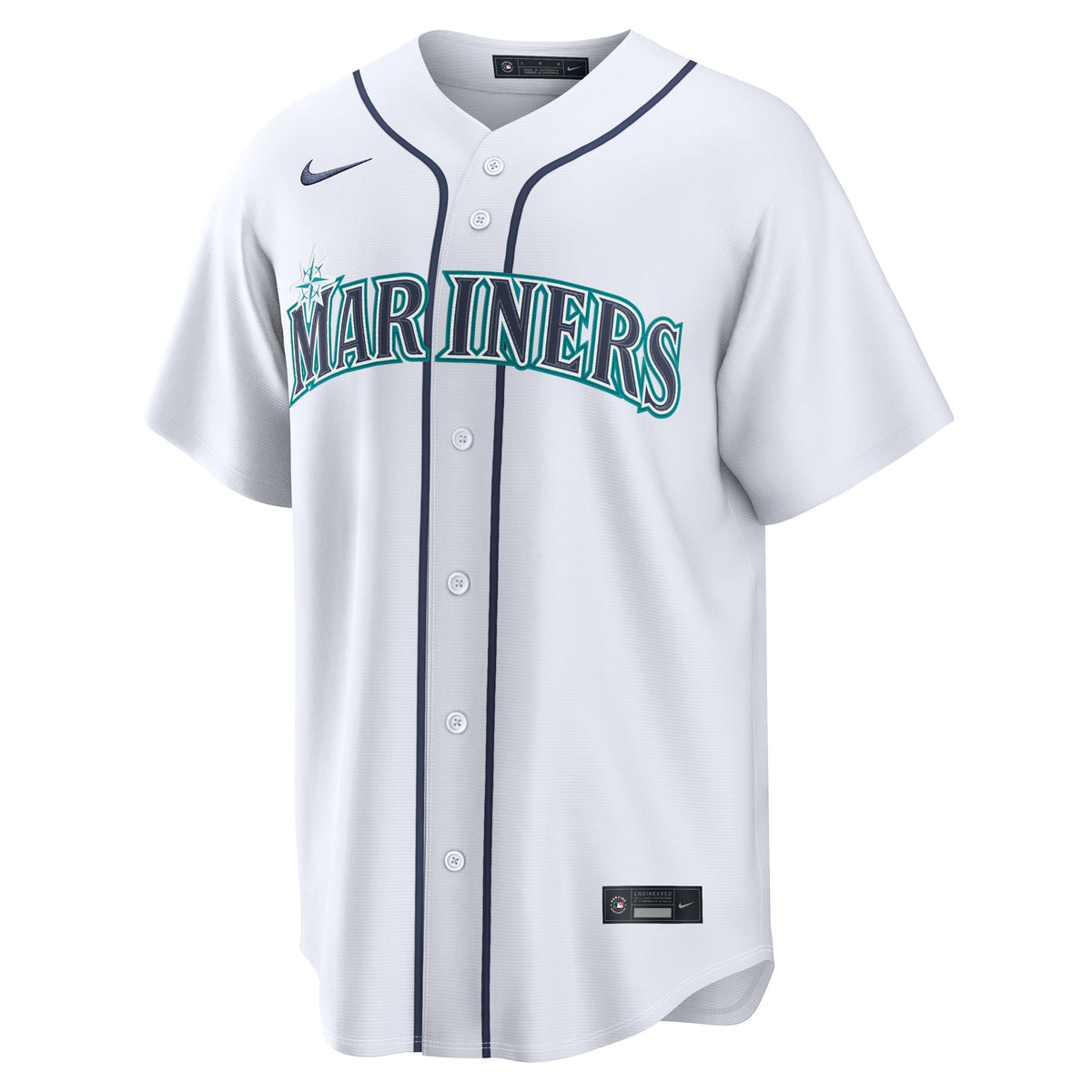 Men's Seattle Mariners Luke Raley Nike White Home Replica Jersey