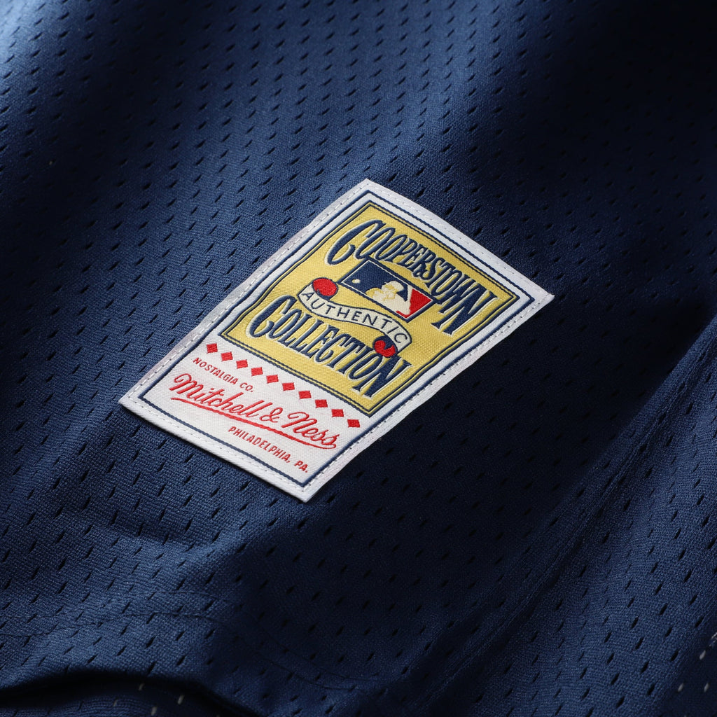 Men's New York Yankees Mariano Rivera Mitchell & Ness Navy Cooperstown Collection Big & Tall Mesh Batting Practice Jersey