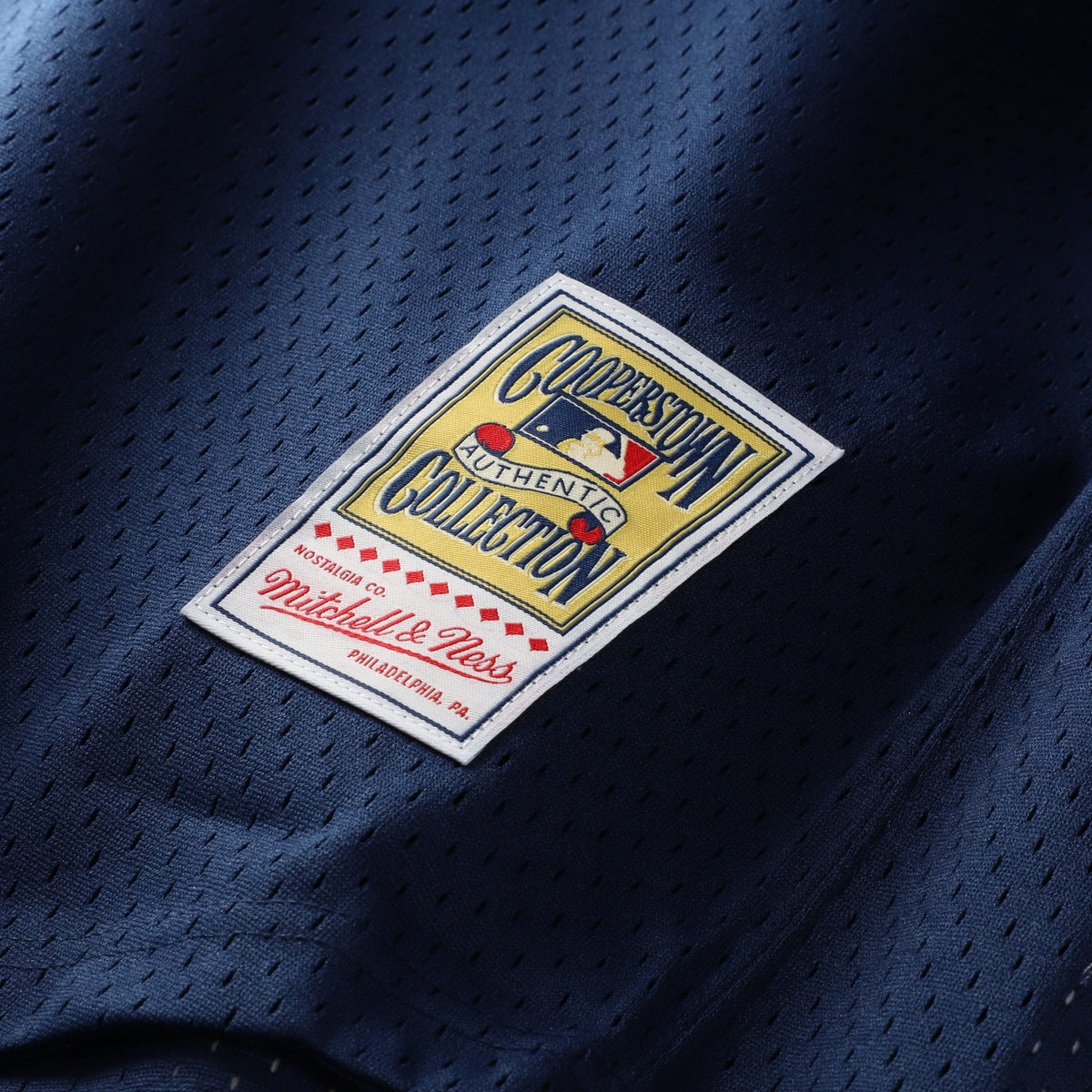 Men's New York Yankees Mariano Rivera Mitchell & Ness Navy Cooperstown Collection Big & Tall Mesh Batting Practice Jersey