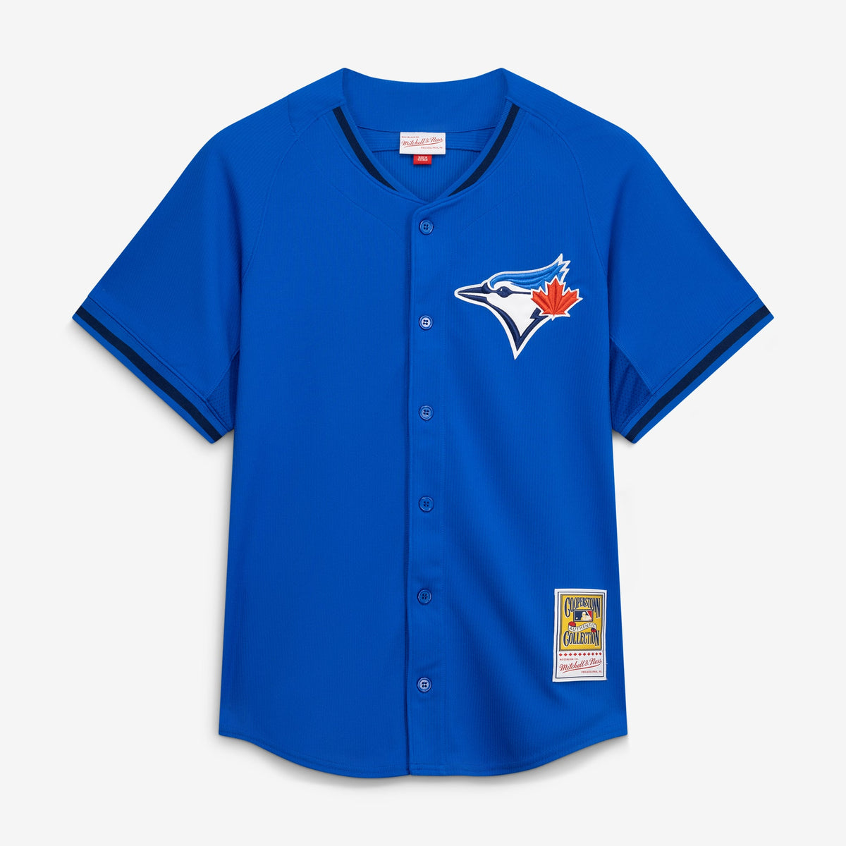 Men's Toronto Blue Jays Jose Bautista Mitchell & Ness Royal Authentic Batting Practice Jersey