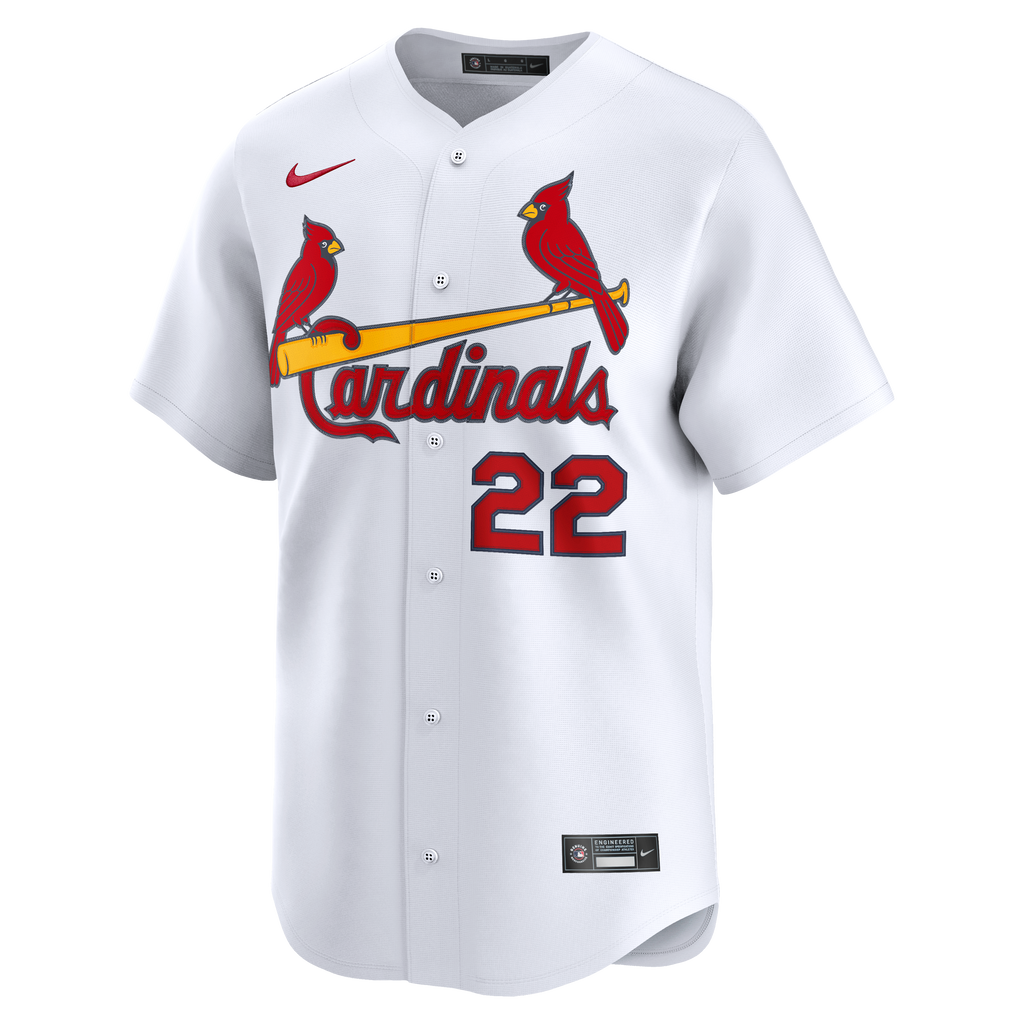 Men's St. Louis Cardinals  Joshua Báez Nike White Home Limited Player Jersey