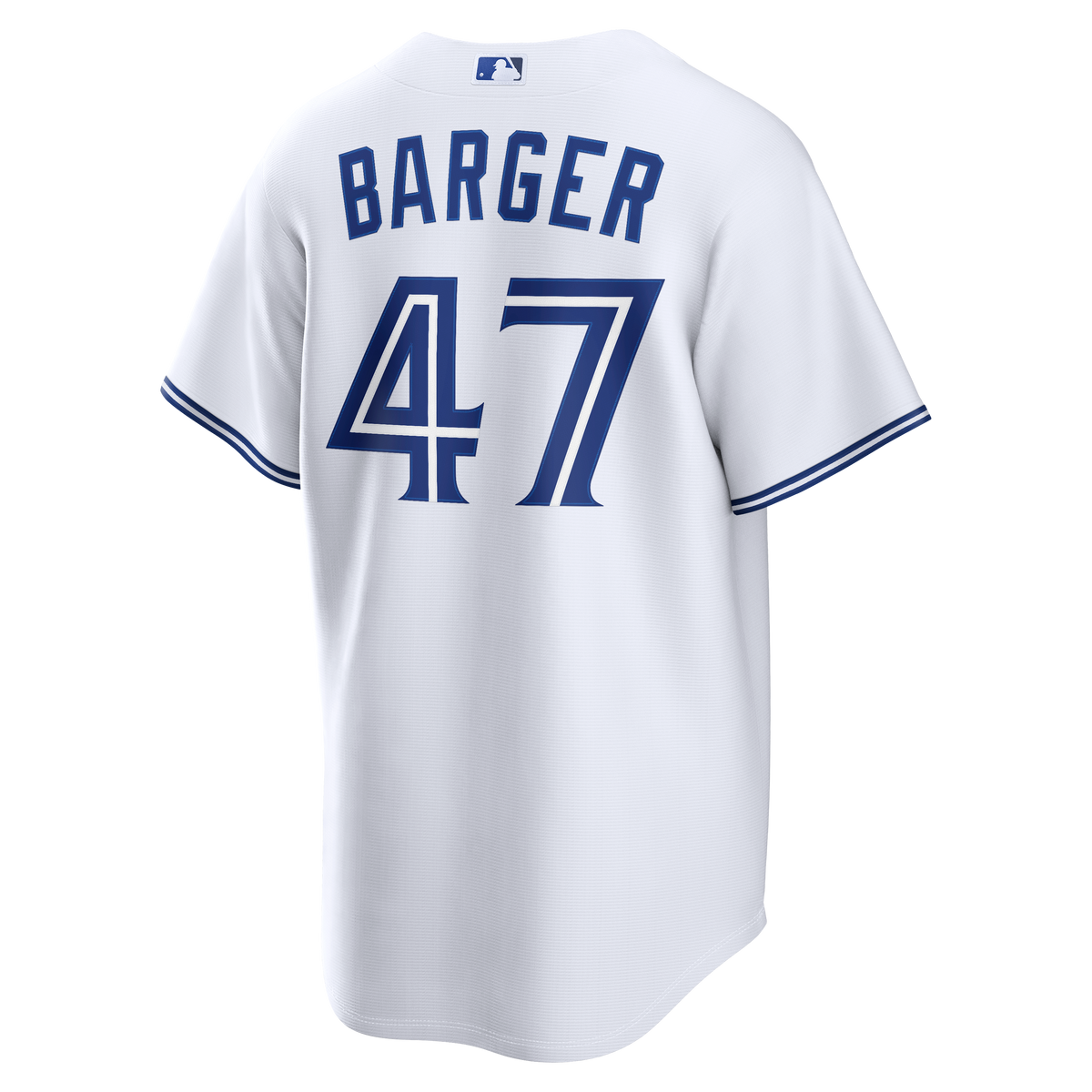 Men's Toronto Blue Jays Addison Barger Nike White Home Replica Jersey