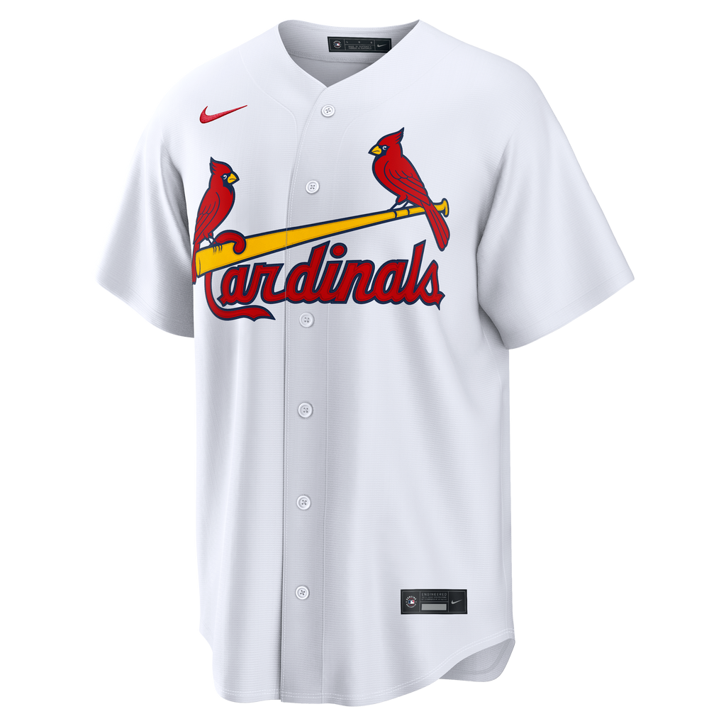 Men's St. Louis Cardinals Jordan Walker Nike White Home Replica Jersey