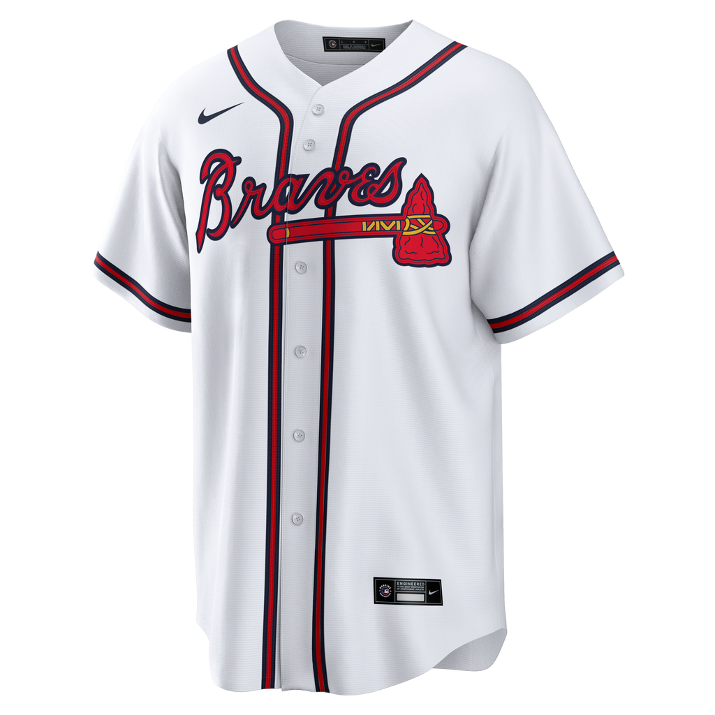 Men's Atlanta Braves Mike Yastrzemski Nike White Replica Jersey