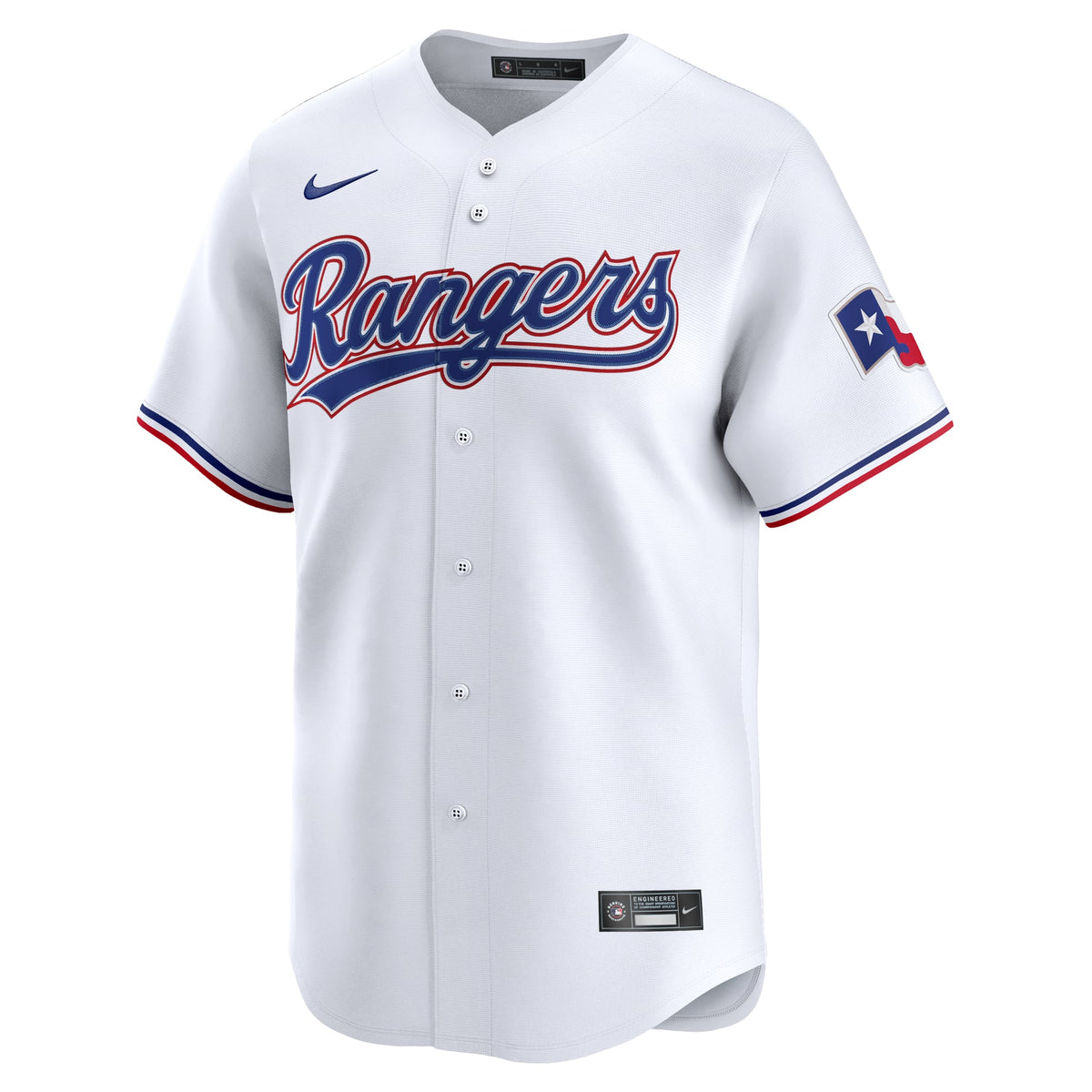 Men's Texas Rangers Leody Taveras Nike White Home Limited Player Jersey