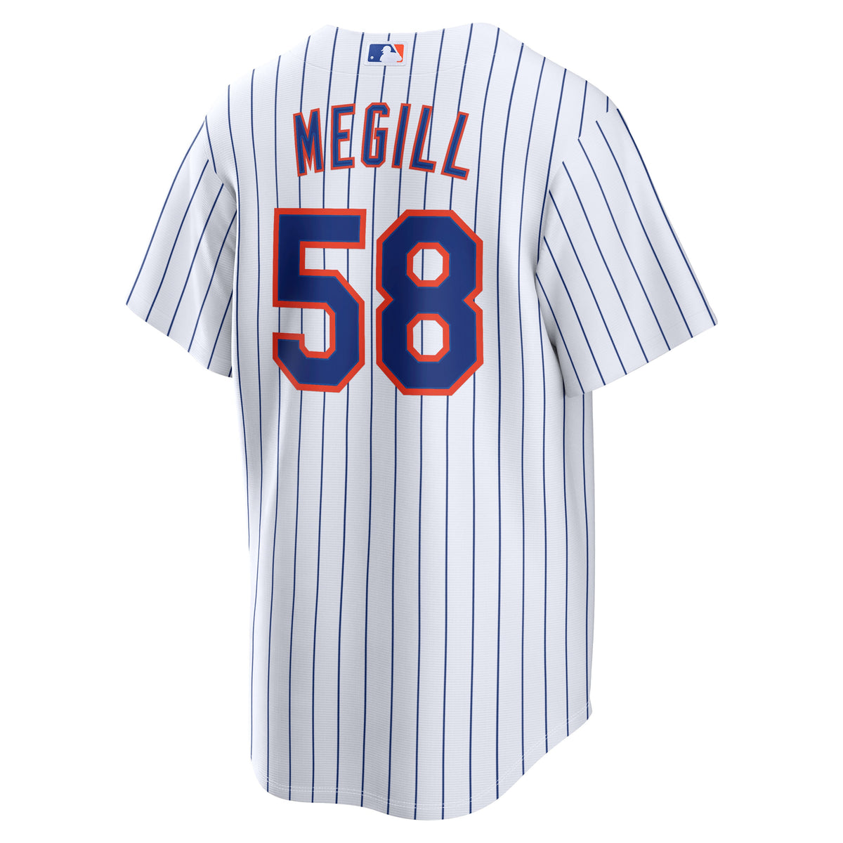 Men's New York Mets Tylor Megill Nike White Home Replica Jersey
