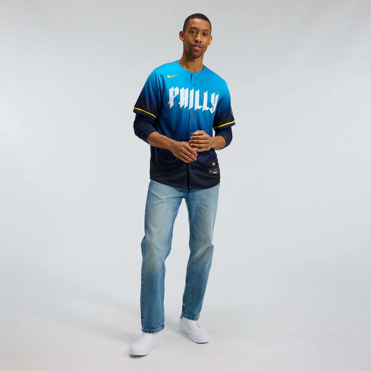 Men's Philadelphia Phillies Nike Navy City Connect Limited Jersey