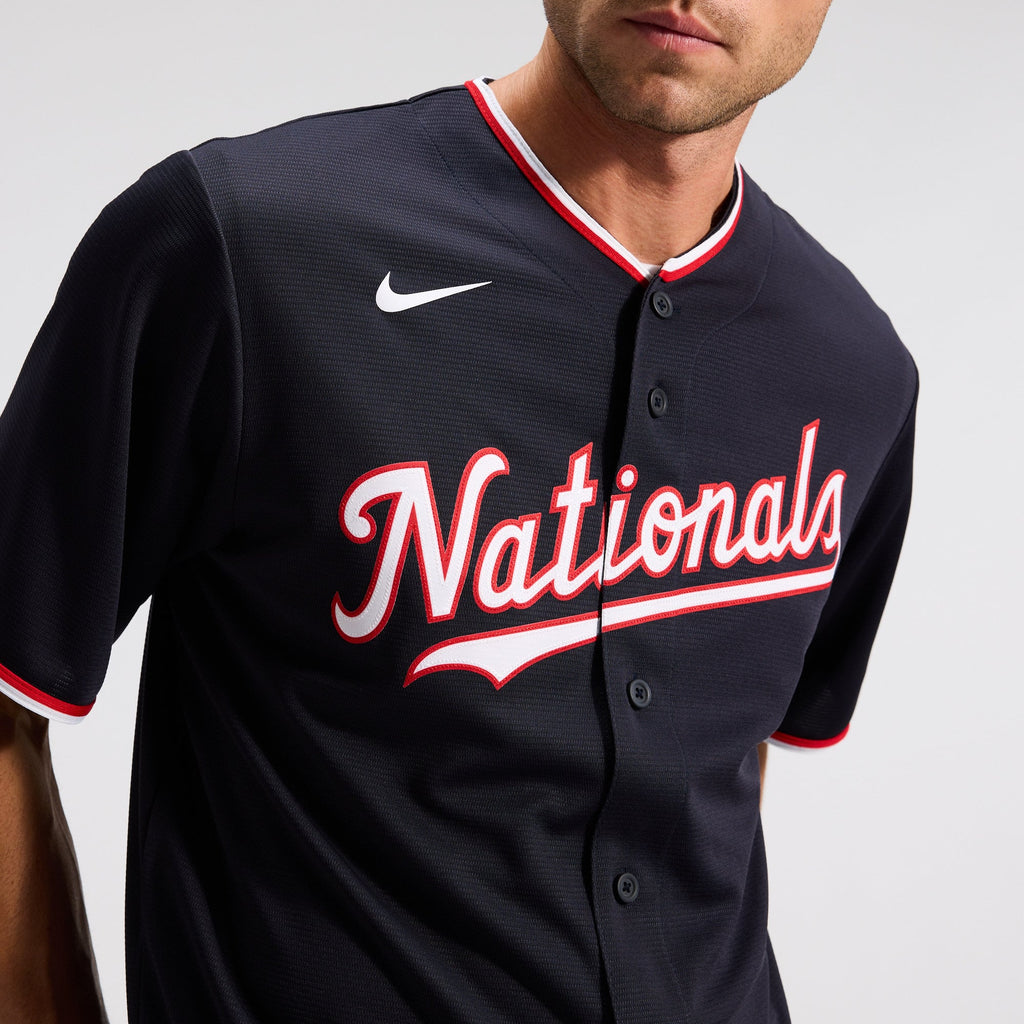 Men's  Washington Nationals Dylan Crews Nike White Home Replica Jersey