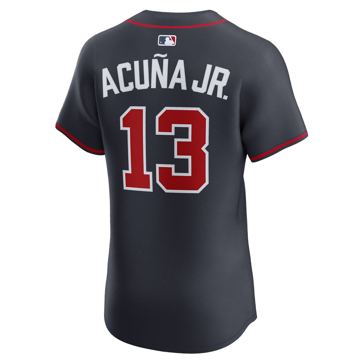 Men's Atlanta Braves Ronald Acuña Jr. Nike White Home Elite Player Jersey