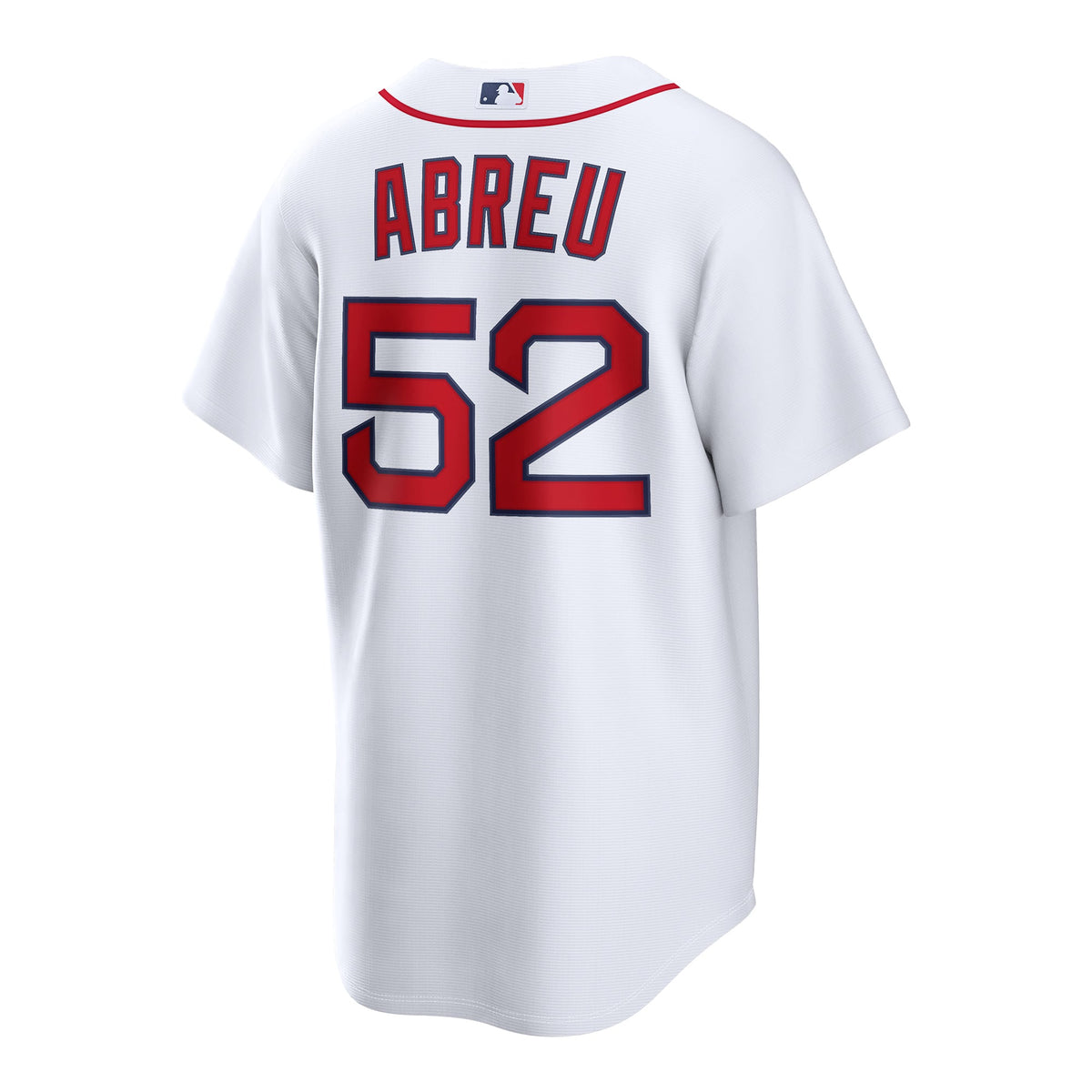 Men's Boston Red Sox Wilyer Abreu Nike White Home Replica Jersey