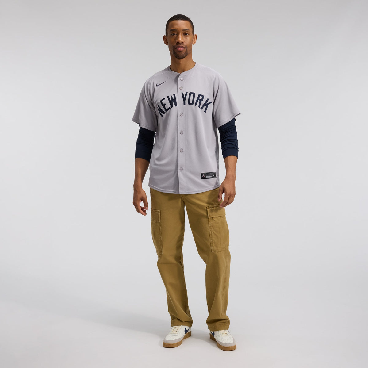 Men's New York Yankees Aaron Judge Nike White Home Limited Player Jersey