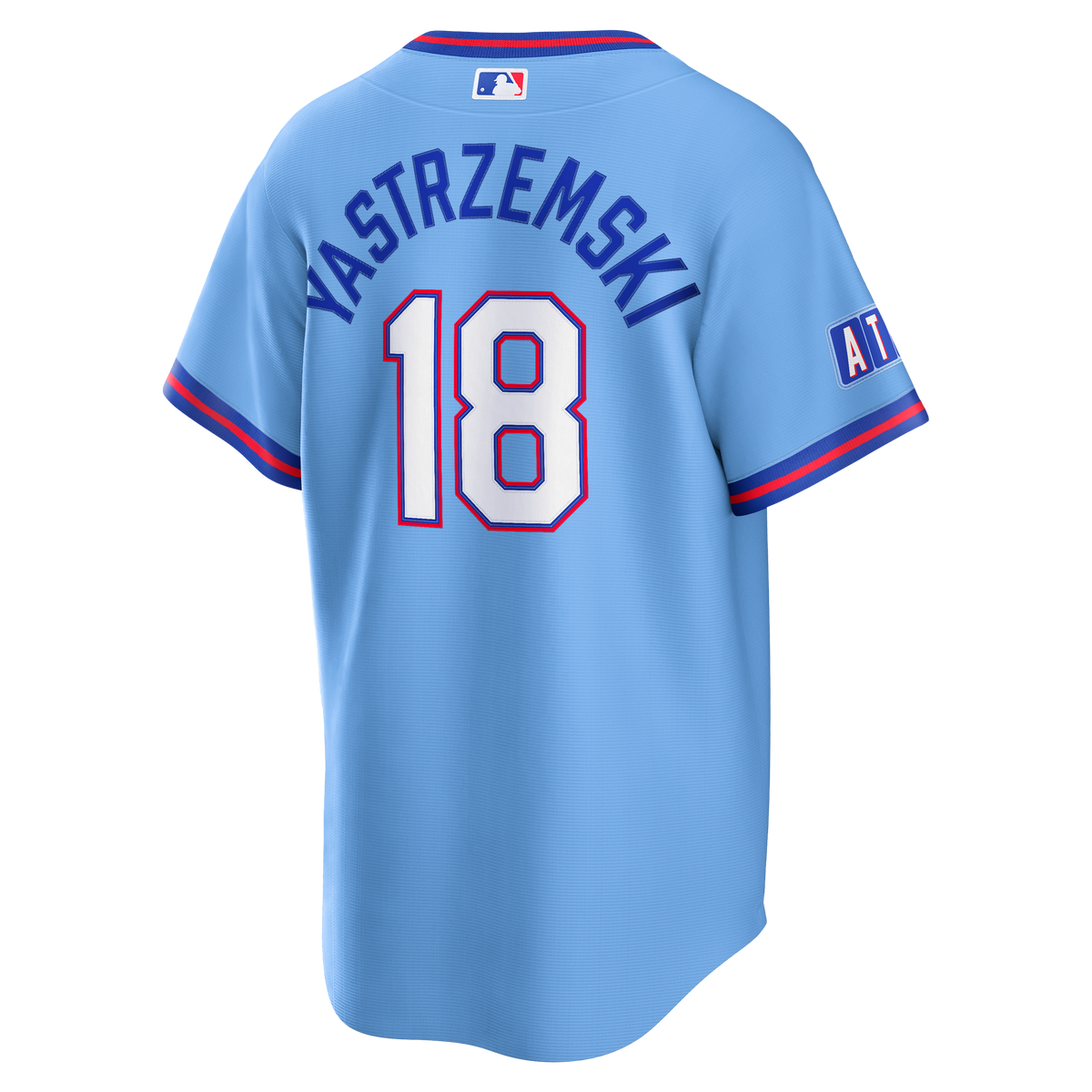 Men's Atlanta Braves Mike Yastrzemski Nike Powder Blue 2026 City Connect Stadium Jersey