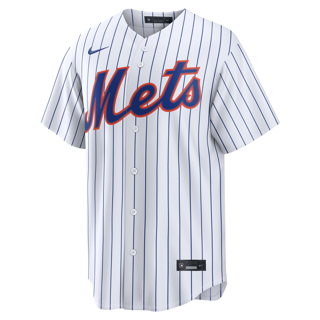 Men's New York Mets Carson Benge Nike White Home Replica Jersey