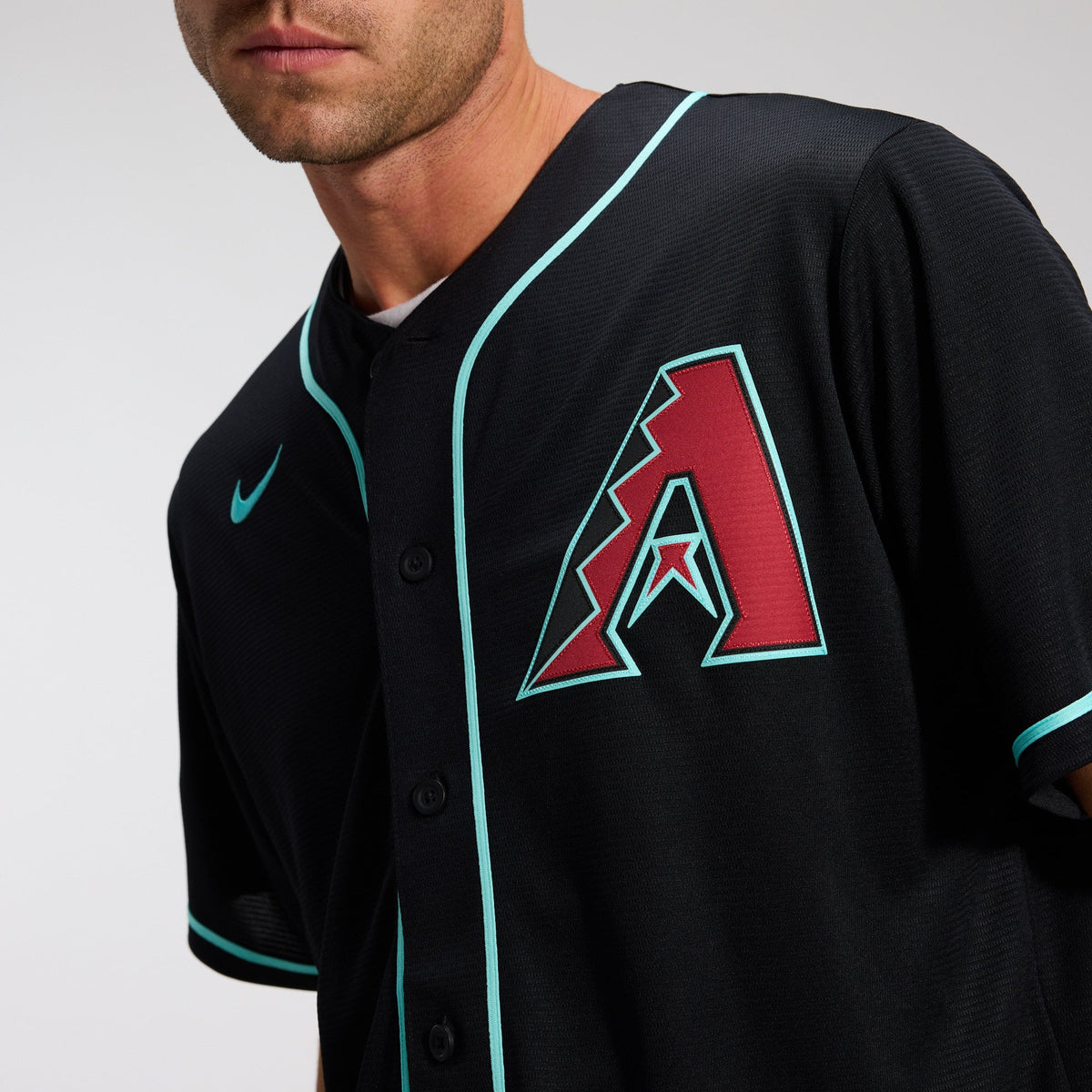 Men's Arizona Diamondbacks Corbin Carroll Nike Black Alternate Replica Jersey