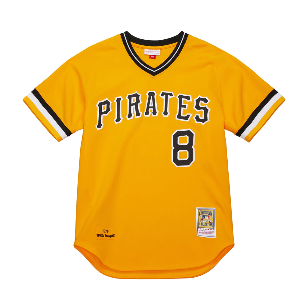 Men's Pittsburgh Pirates Willie Stargell Mitchell & Ness White Cooperstown Collection 1979 Authentic Jersey