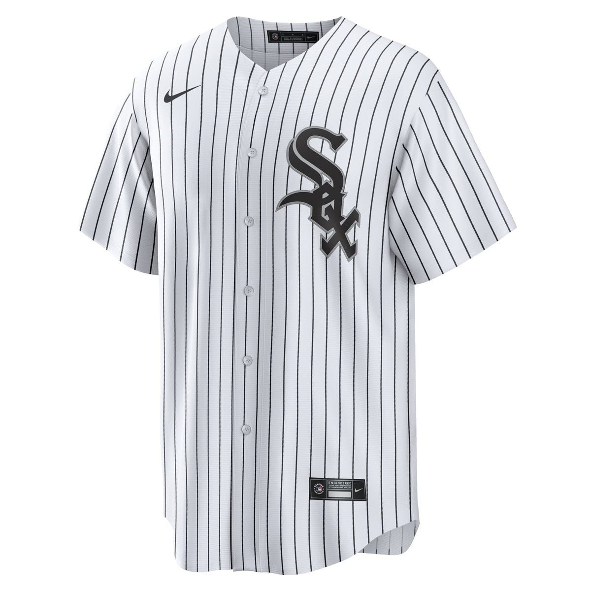 Men's Chicago White Sox  Nike White #1 Groom Home Replica Jersey