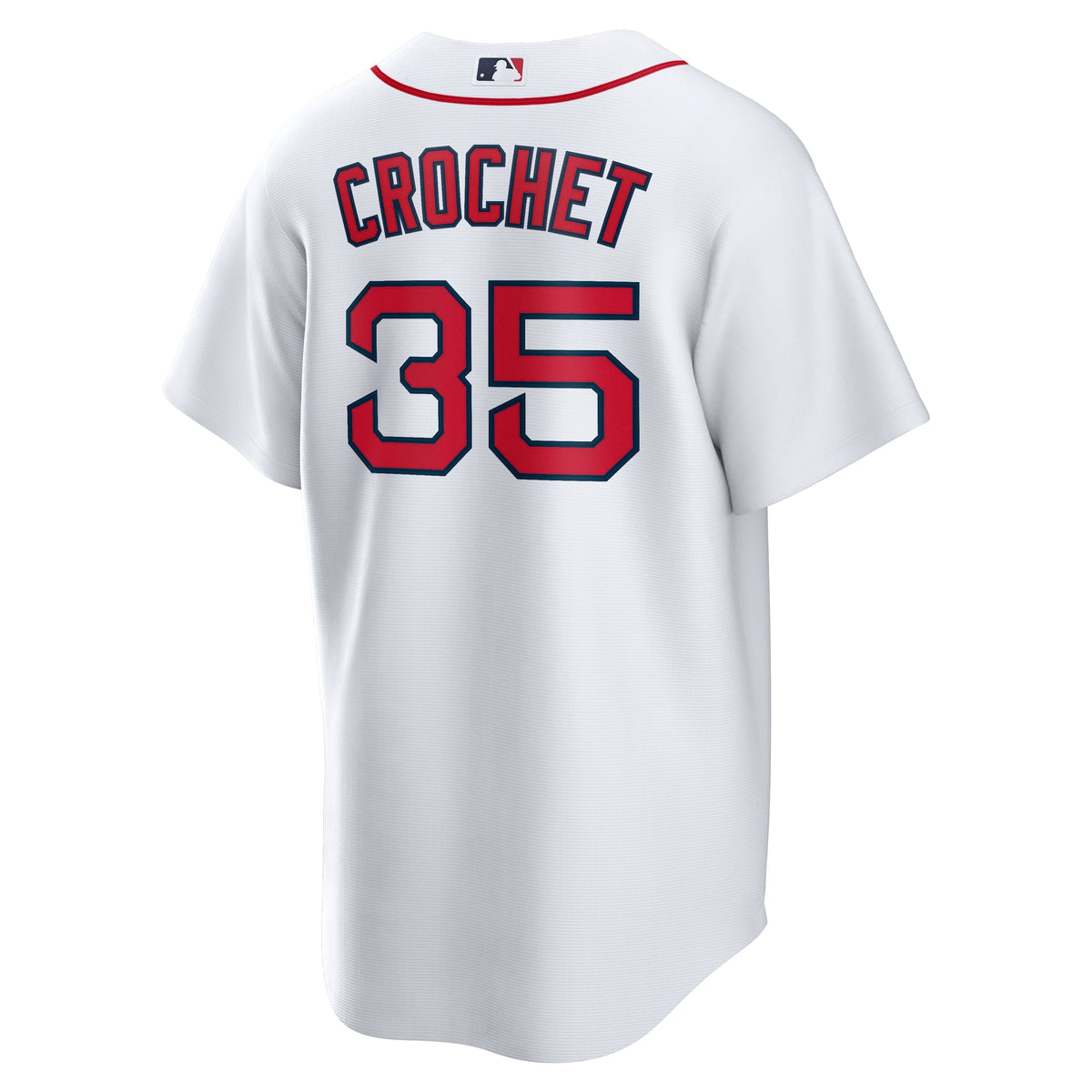 Men's Boston Red Sox Garrett Crochet Nike White Home Replica Jersey