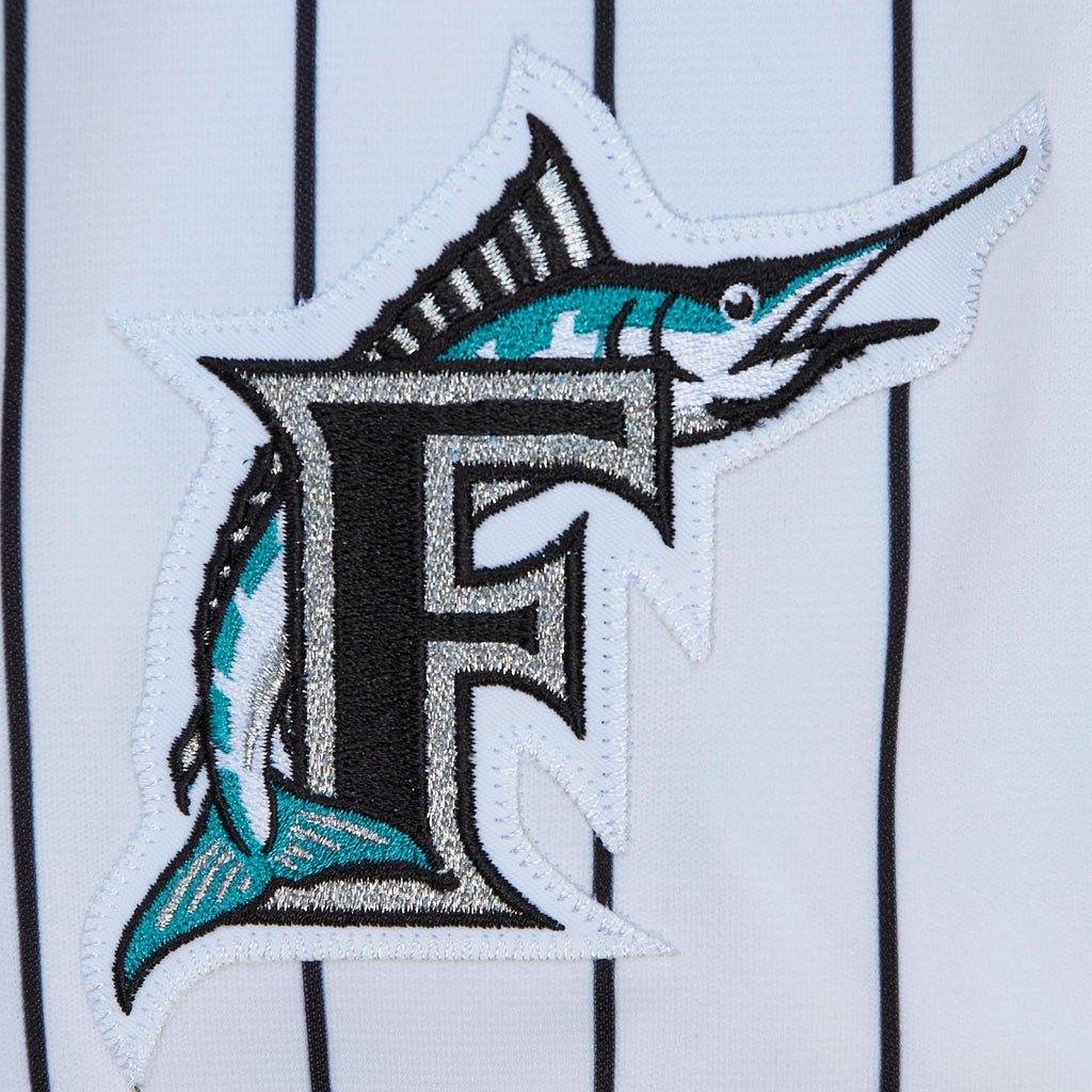 Men's Florida Marlins Dontrelle Willis Mitchell & Ness White Cooperstown Collection Authentic Jersey