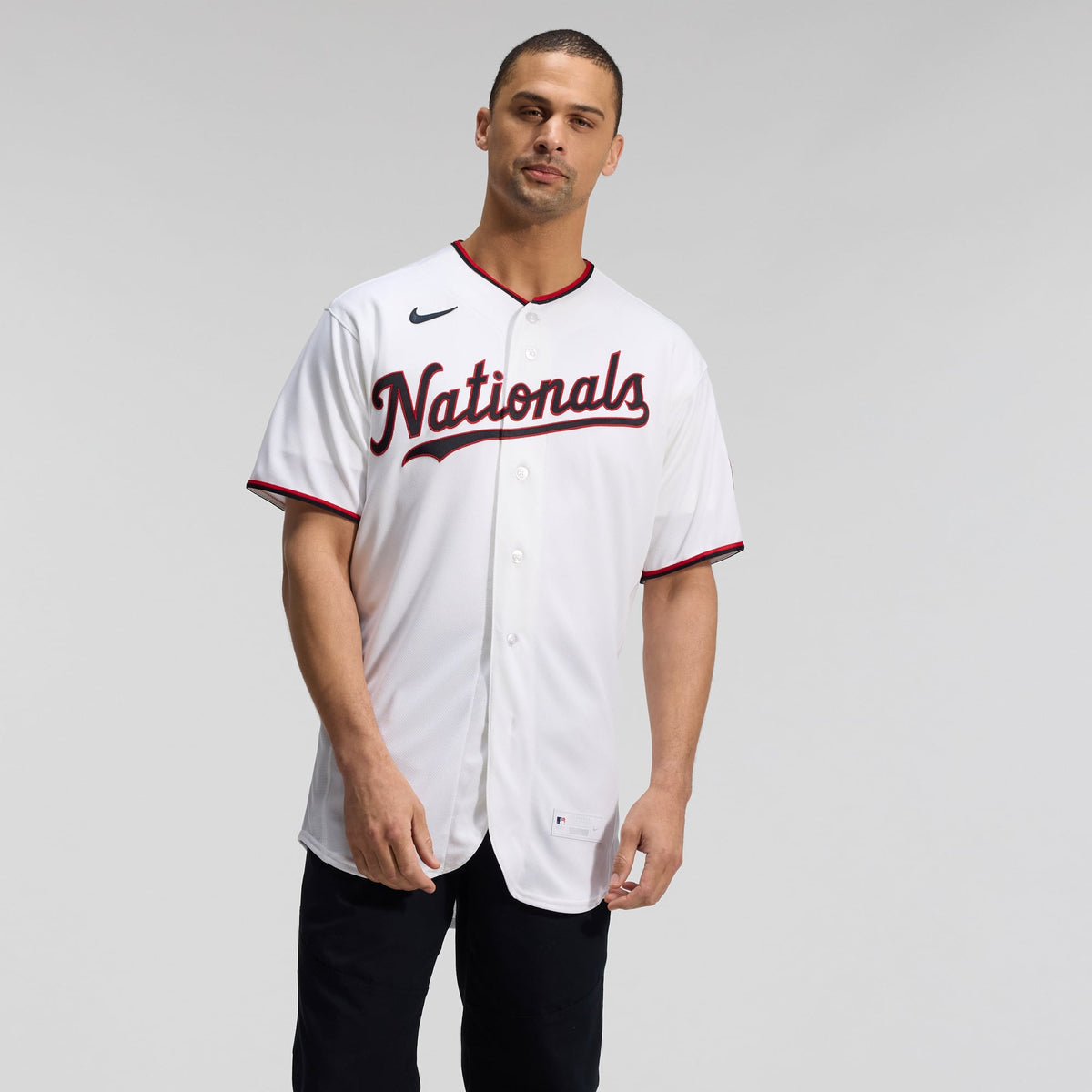Men's Washington Nationals  Nike Navy Alternate Authentic Jersey