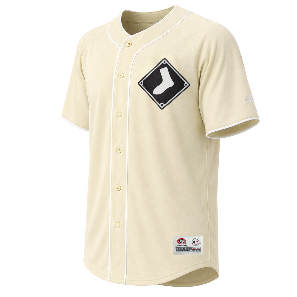 Men's Chicago White Sox Stitches Cream Fashion Jersey