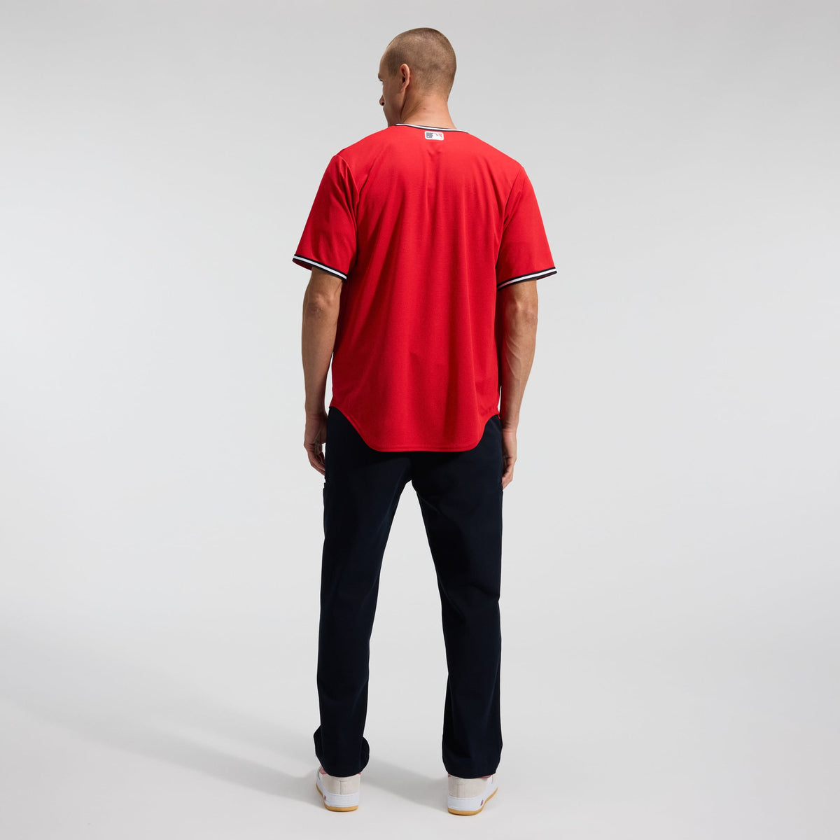 Men's  Cleveland Guardians  Nike Red Alternate 2 Replica Jersey