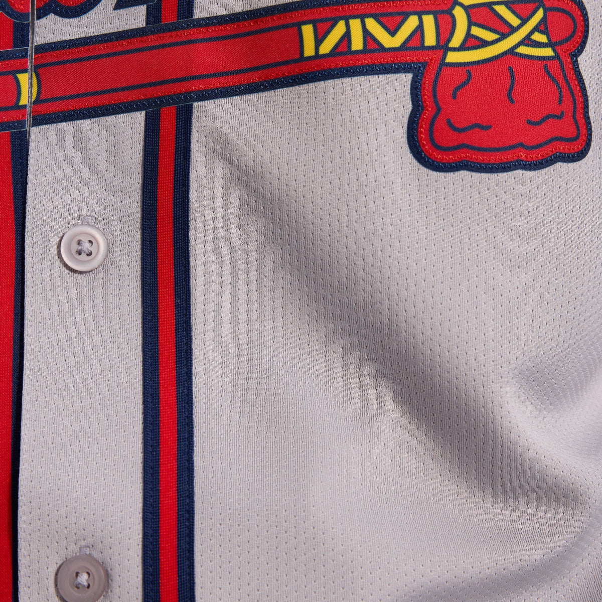 Men's Atlanta Braves Ozzie Albies Nike Gray Road Limited Player Jersey