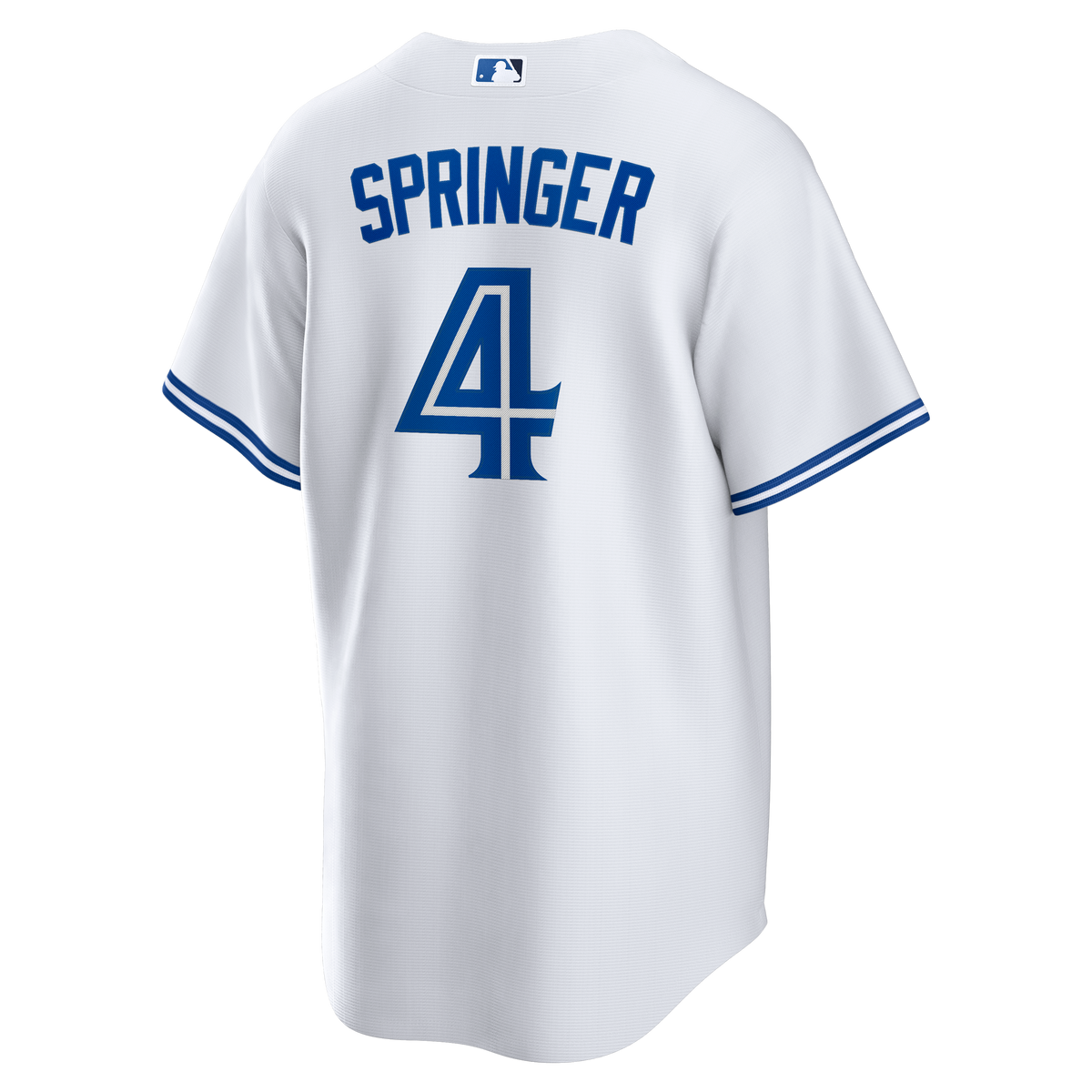 Men's Toronto Blue Jays George Springer Nike White Home Replica Jersey