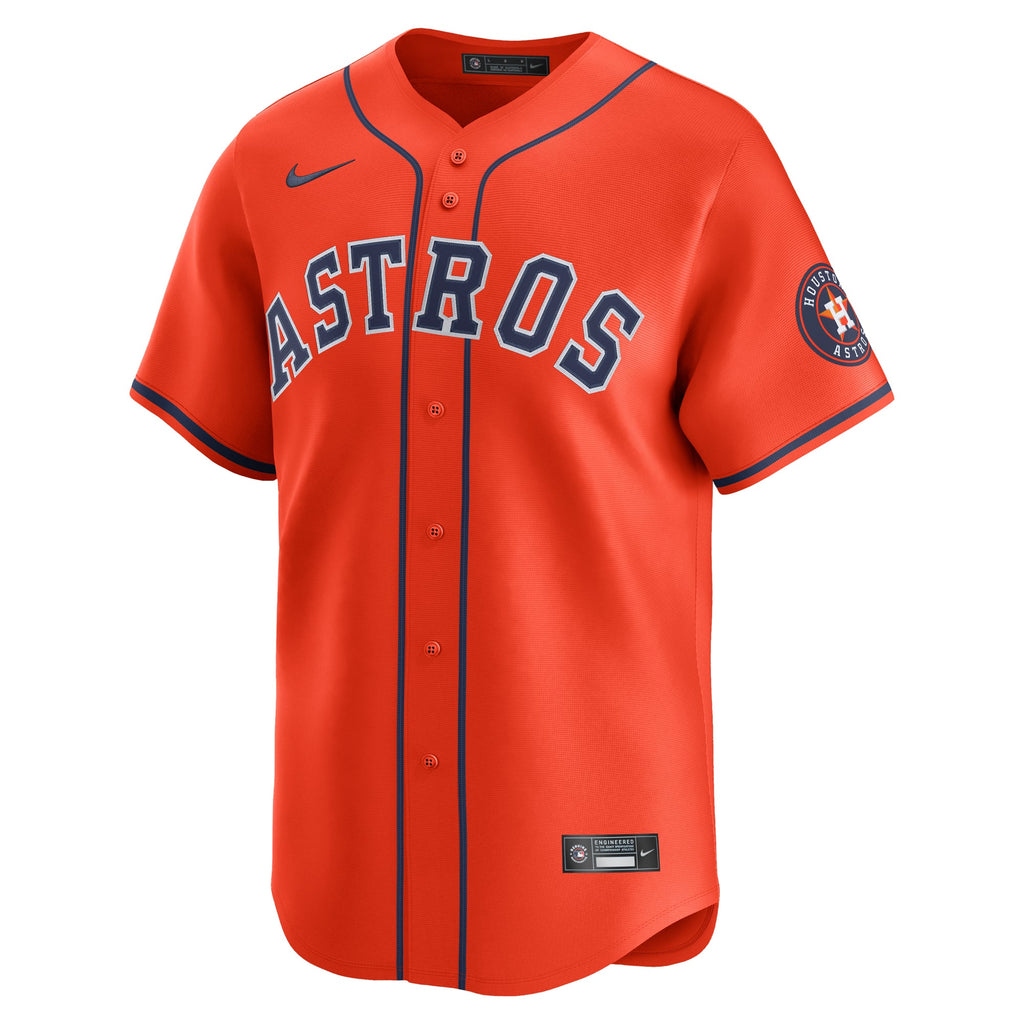 Men's Houston Astros Nike White Home Limited Jersey