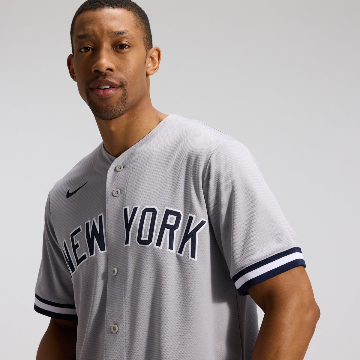 Men's New York Yankees Anthony Volpe Nike Gray Road Replica Jersey