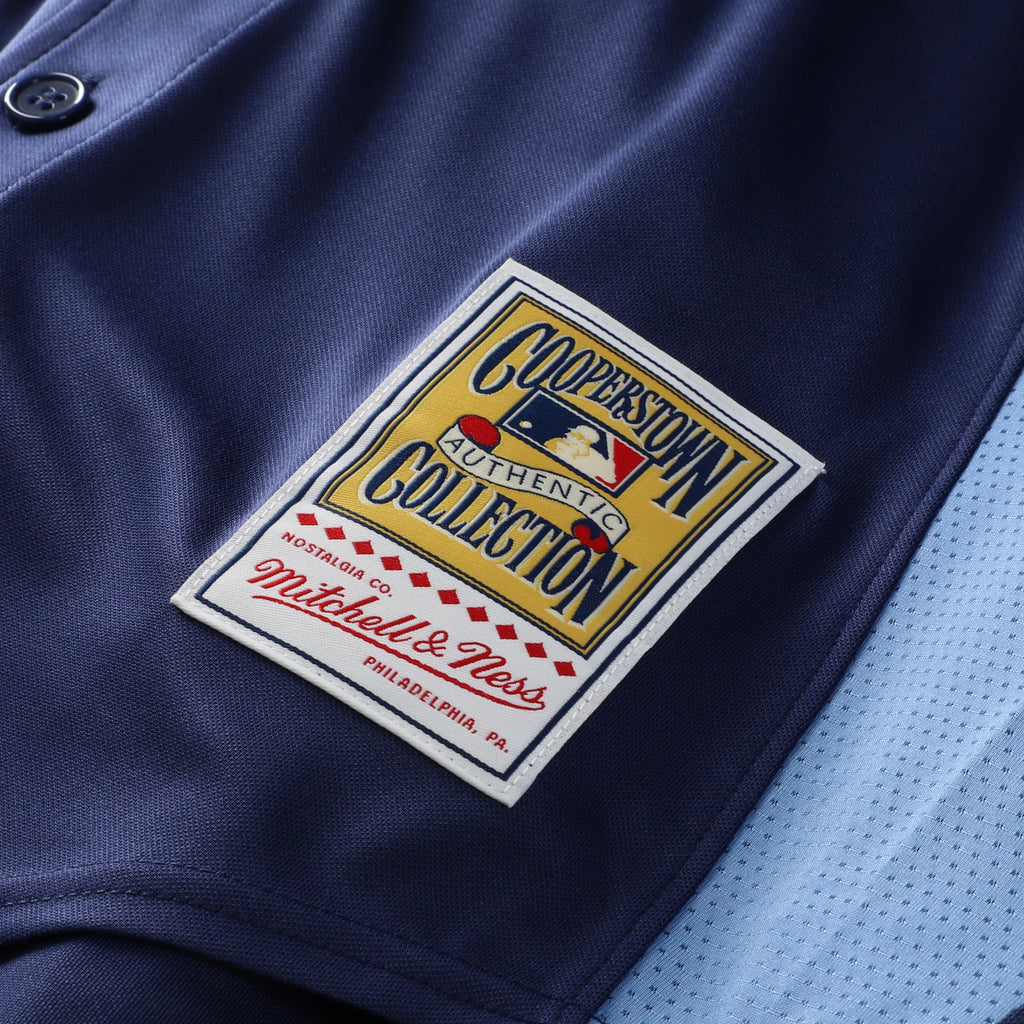 Men's Tampa Bay Rays David Price Mitchell & Ness Blue Authentic Batting Practice Jersey