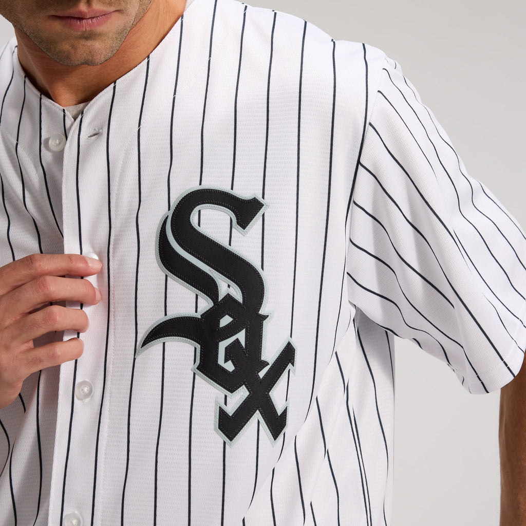 Men's Chicago White Sox Nike White Home Replica Team Jersey