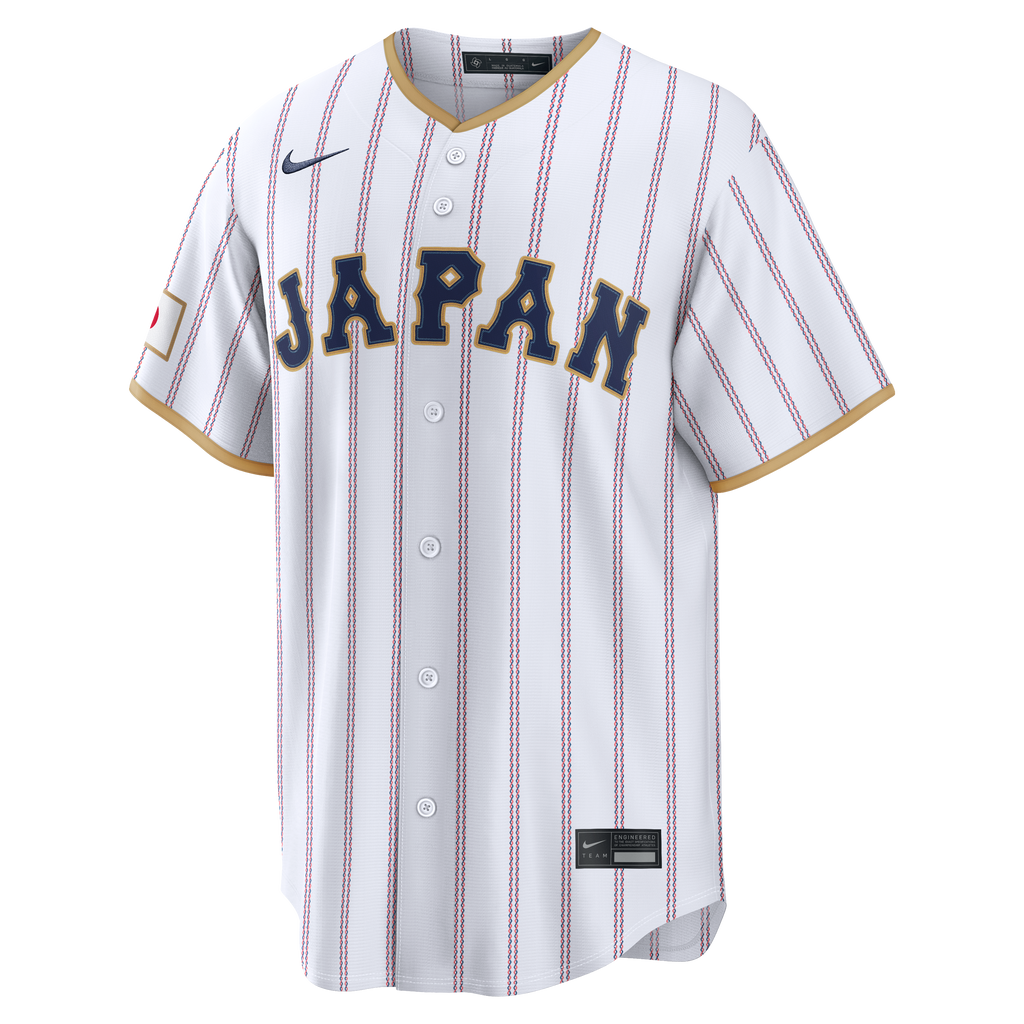 Men's Japan Baseball Shohei Ohtani Nike White 2026 World Baseball Classic Home Stadium Jersey