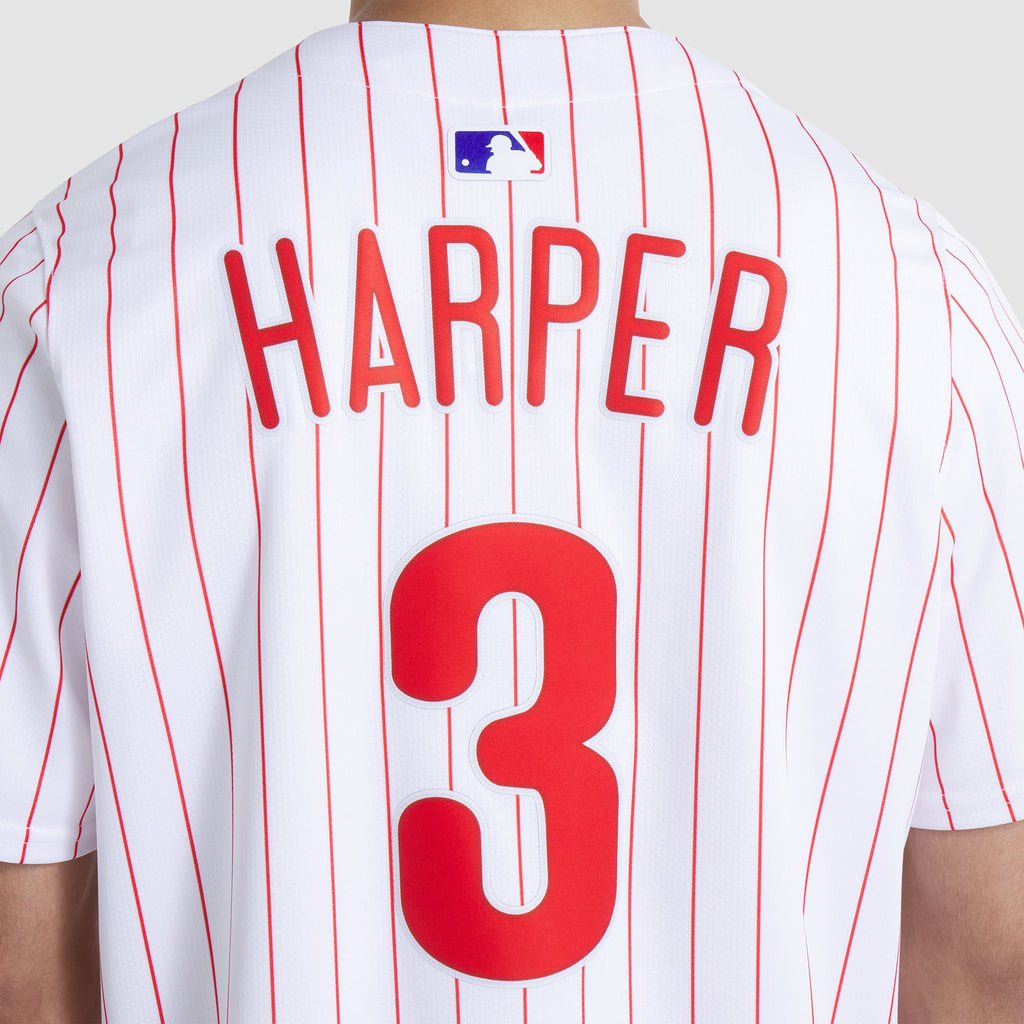 Men's Philadelphia Phillies Bryce Harper Nike Gray Road Limited Player Jersey