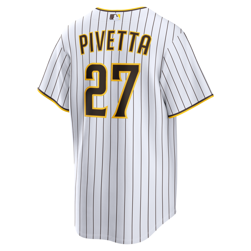 Men's San Diego Padres Nick Pivetta Nike White Home Replica Jersey