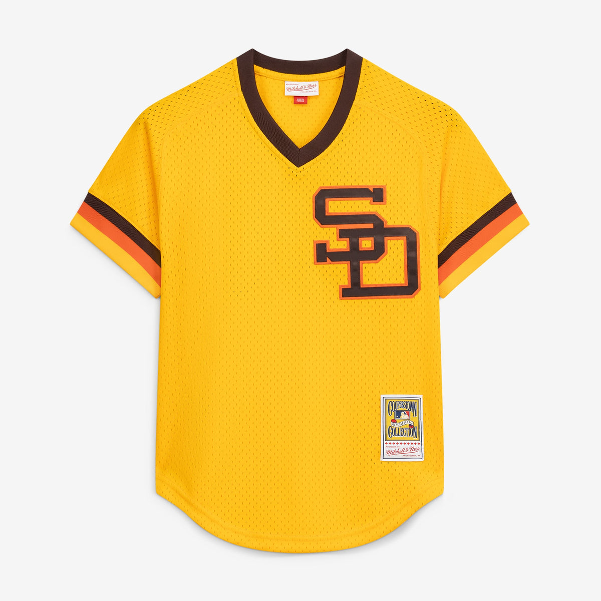 Men's San Diego Padres Dave Winfield Mitchell & Ness Gold Authentic Batting Practice Jersey