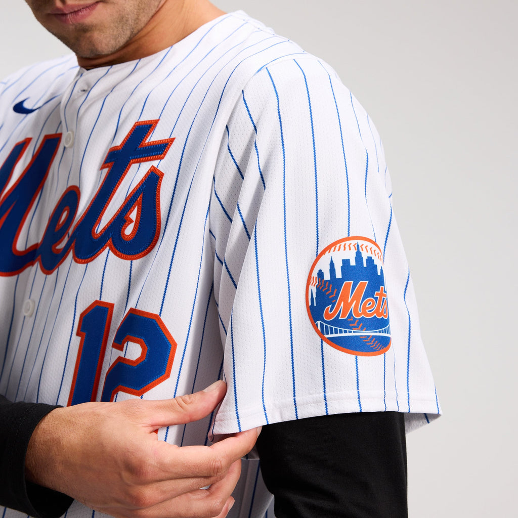 Men's New York Mets Francisco Lindor Nike Gray Road Limited Player Jersey