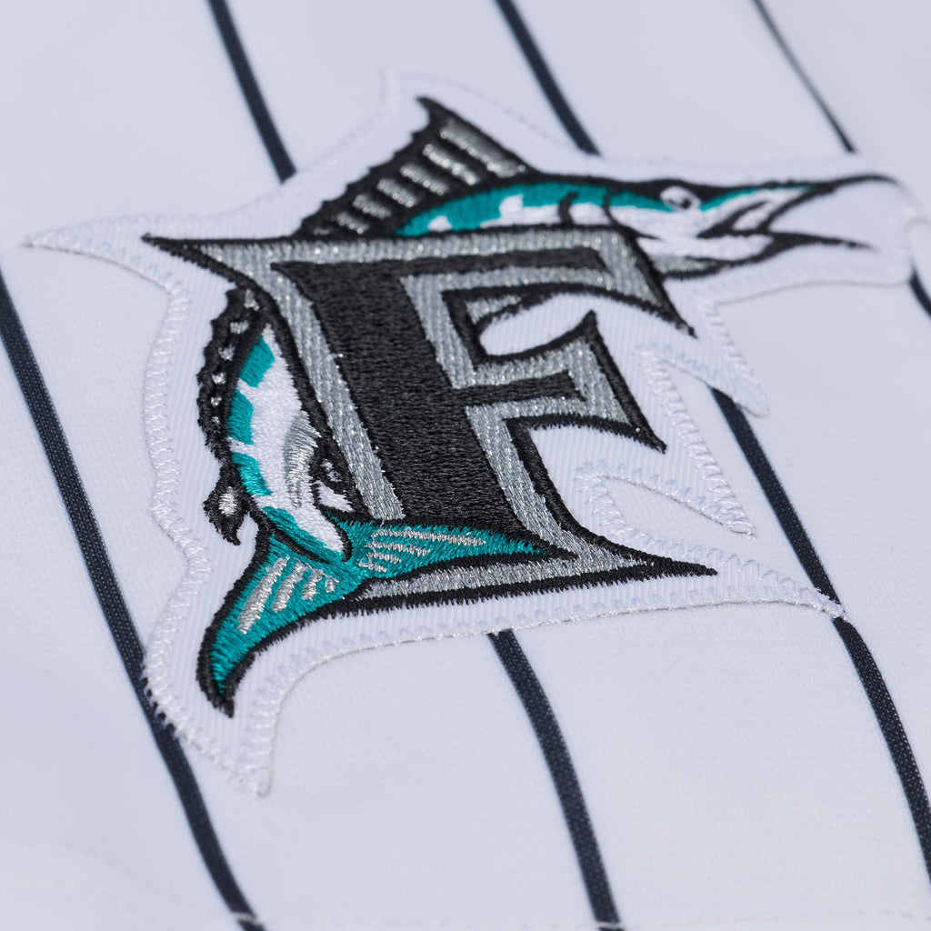 Men's Florida Marlins Miguel Cabrera Mitchell & Ness White 2003 Cooperstown Collection Authentic Jersey