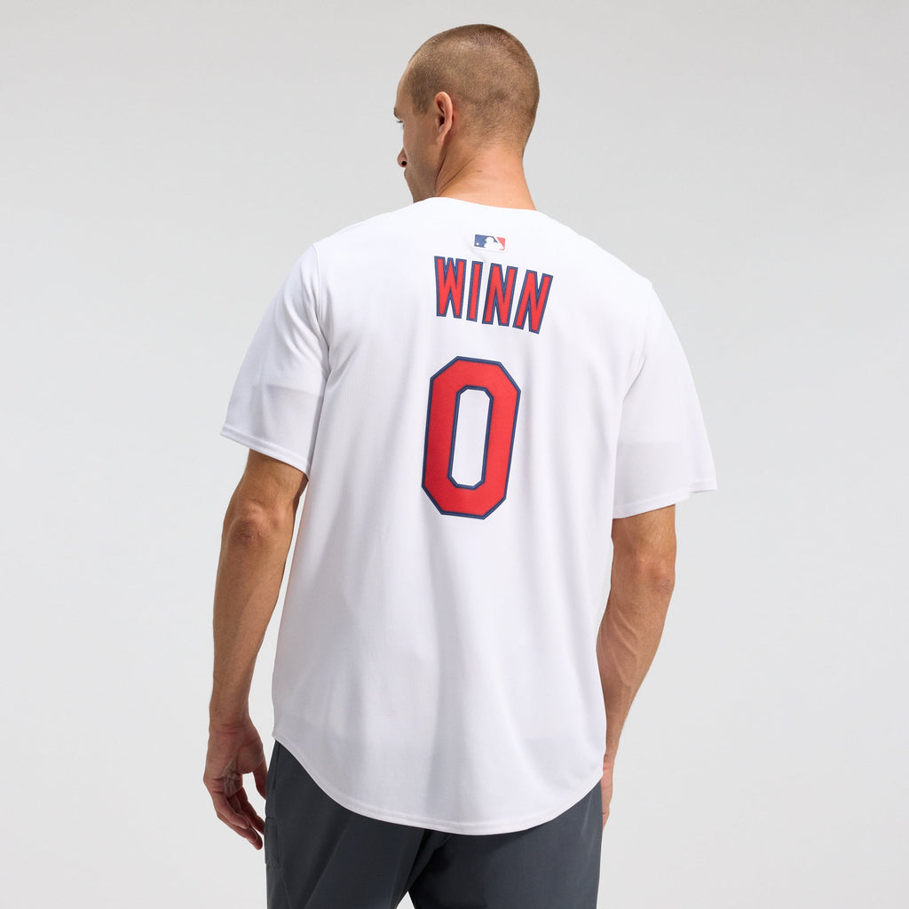 Men's St. Louis Cardinals Masyn Winn Nike White Home Limited Jersey