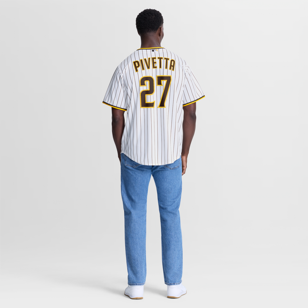 Men's San Diego Padres Nick Pivetta Nike White Home Replica Jersey