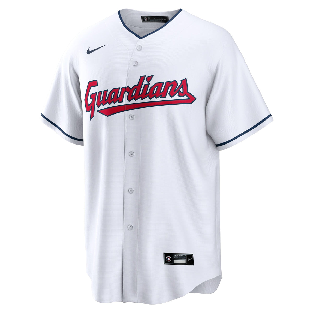 Men's Cleveland Guardians José Ramírez Nike White Replica Player Jersey