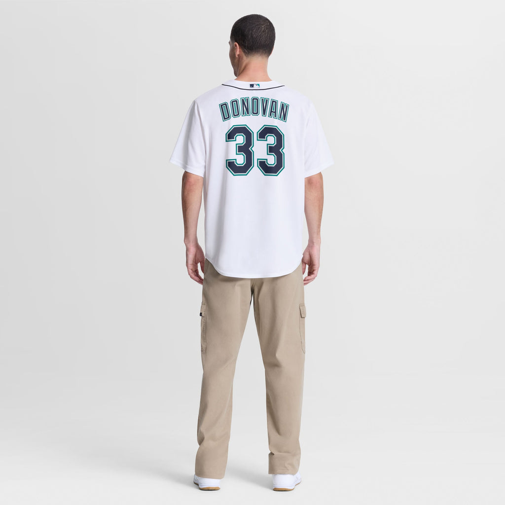 Men's Seattle Mariners Brendan Donovan Nike White Home Replica Jersey