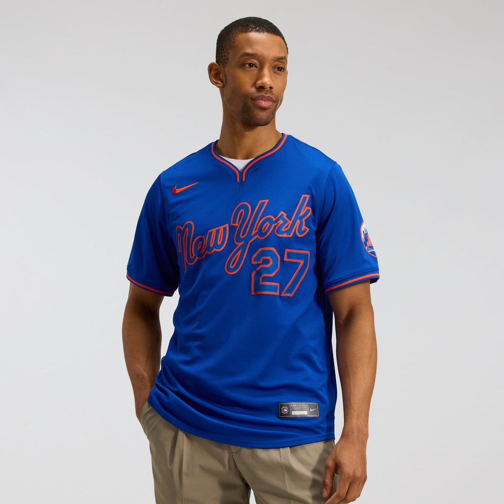 Men's New York Mets Mark Vientos Nike Gray All-Star Limited Jersey