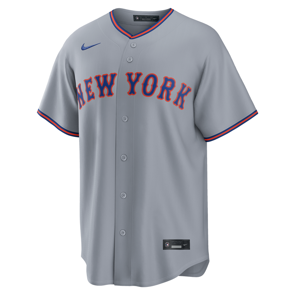 Men's New York Mets Juan Soto Nike Gray Road Replica Jersey