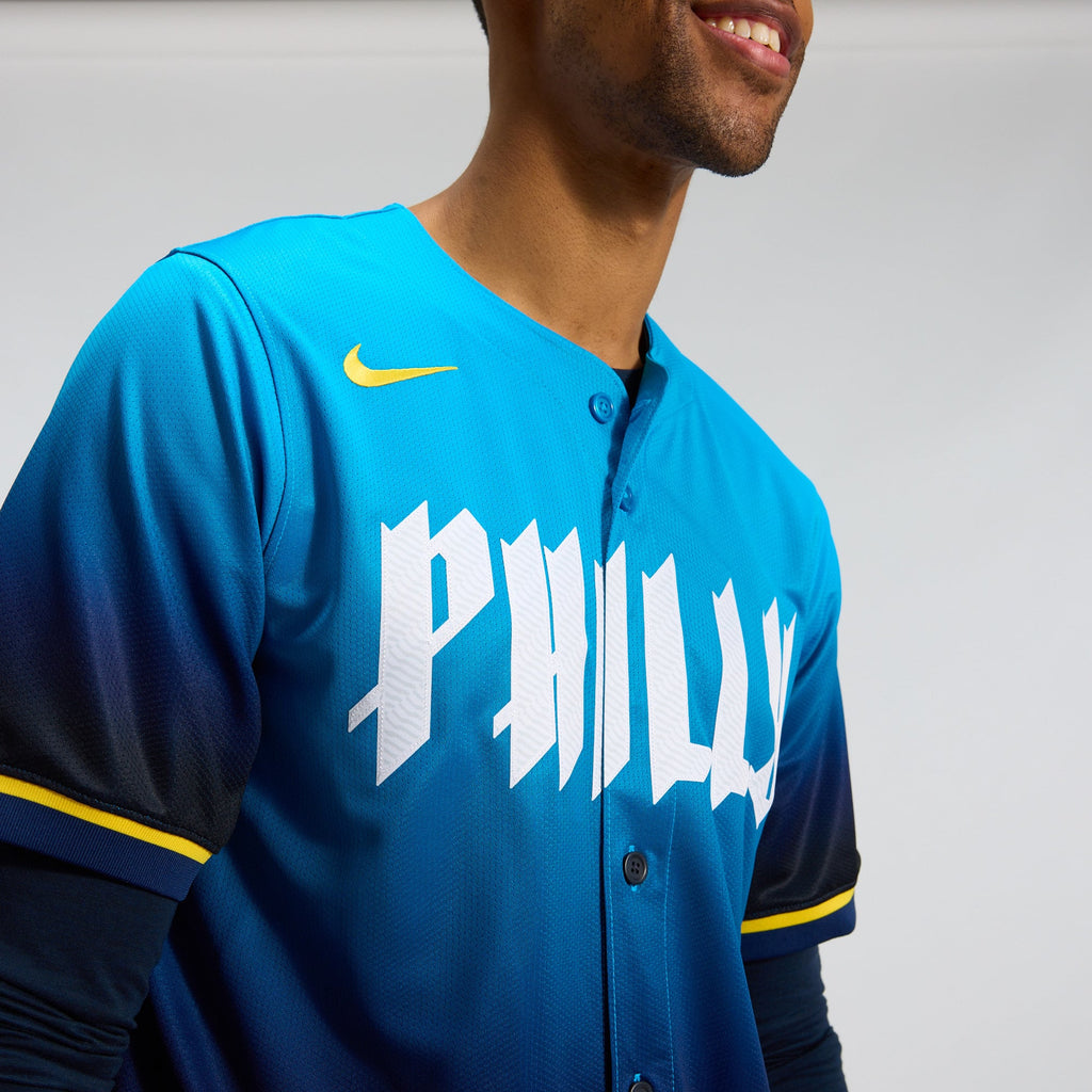 Men's Philadelphia Phillies Nike Navy City Connect Limited Jersey