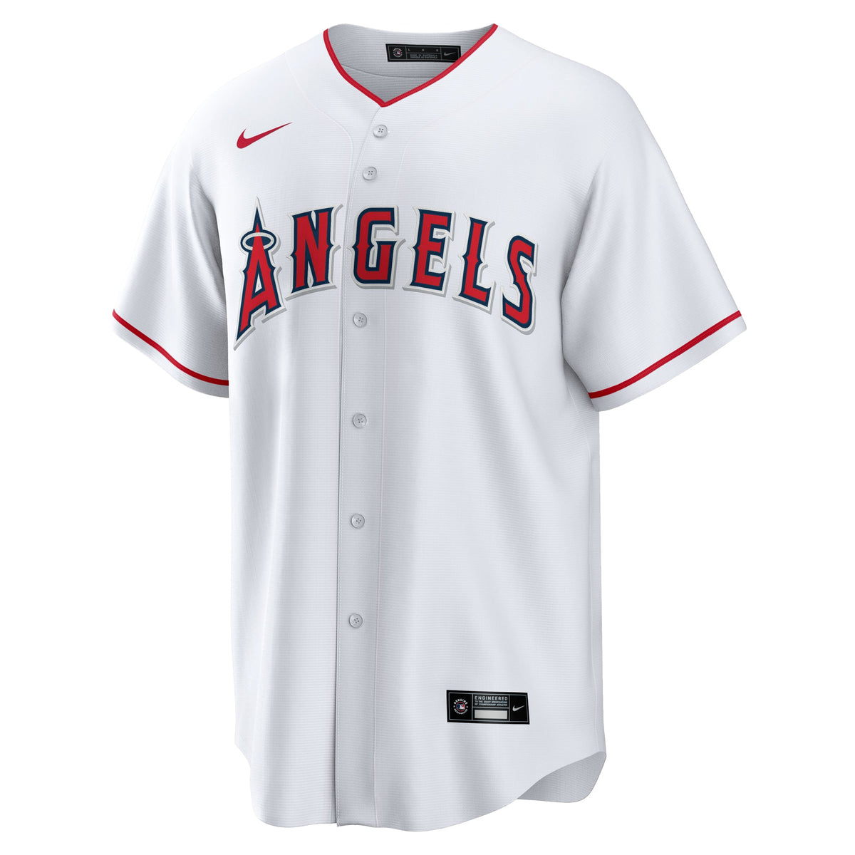 Men's Los Angeles Angels Travis d'Arnaud Nike White Home Replica Jersey