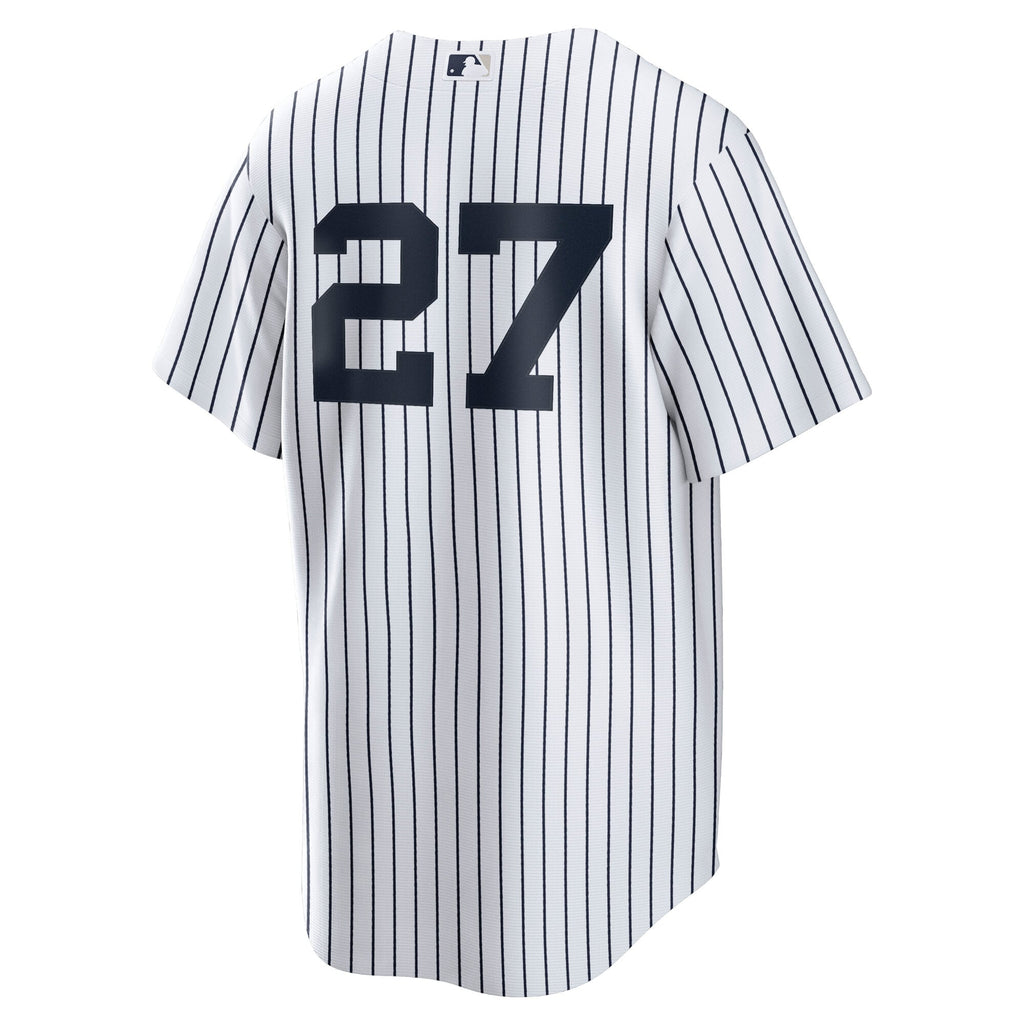 Men's New York Yankees Giancarlo Stanton Nike White Home Replica Player Jersey